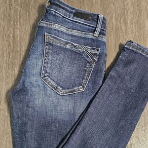 Buckle Indigo Stretch Skinny Jeans